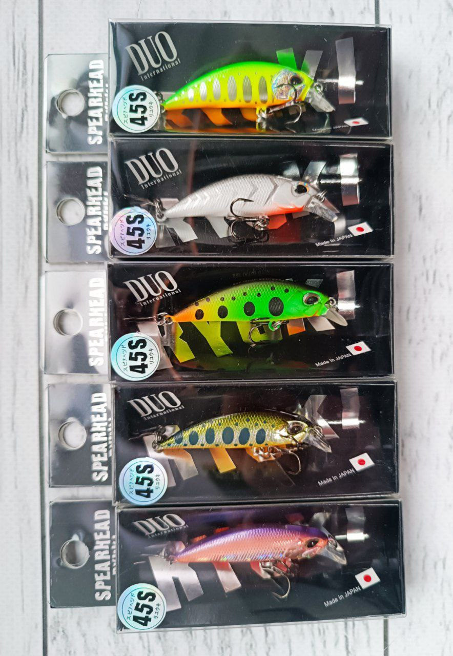 Воблер Spearhead Ryuki 45S 45мм 4.0гр Набір 5шт
