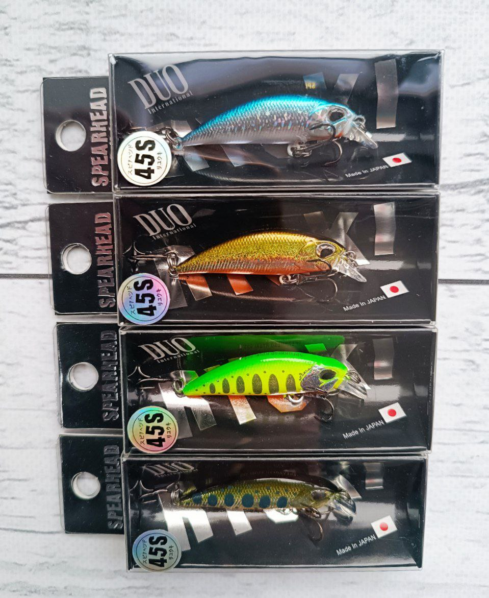 Воблер Spearhead Ryuki 45S 45мм 4.0гр Набір 4шт