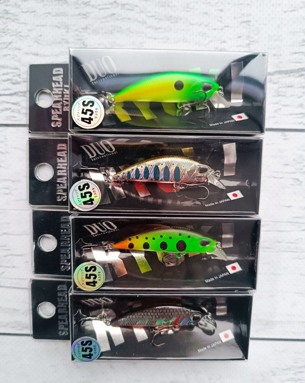 Воблер Spearhead Ryuki 45S 45мм 4.0гр Набір 4шт