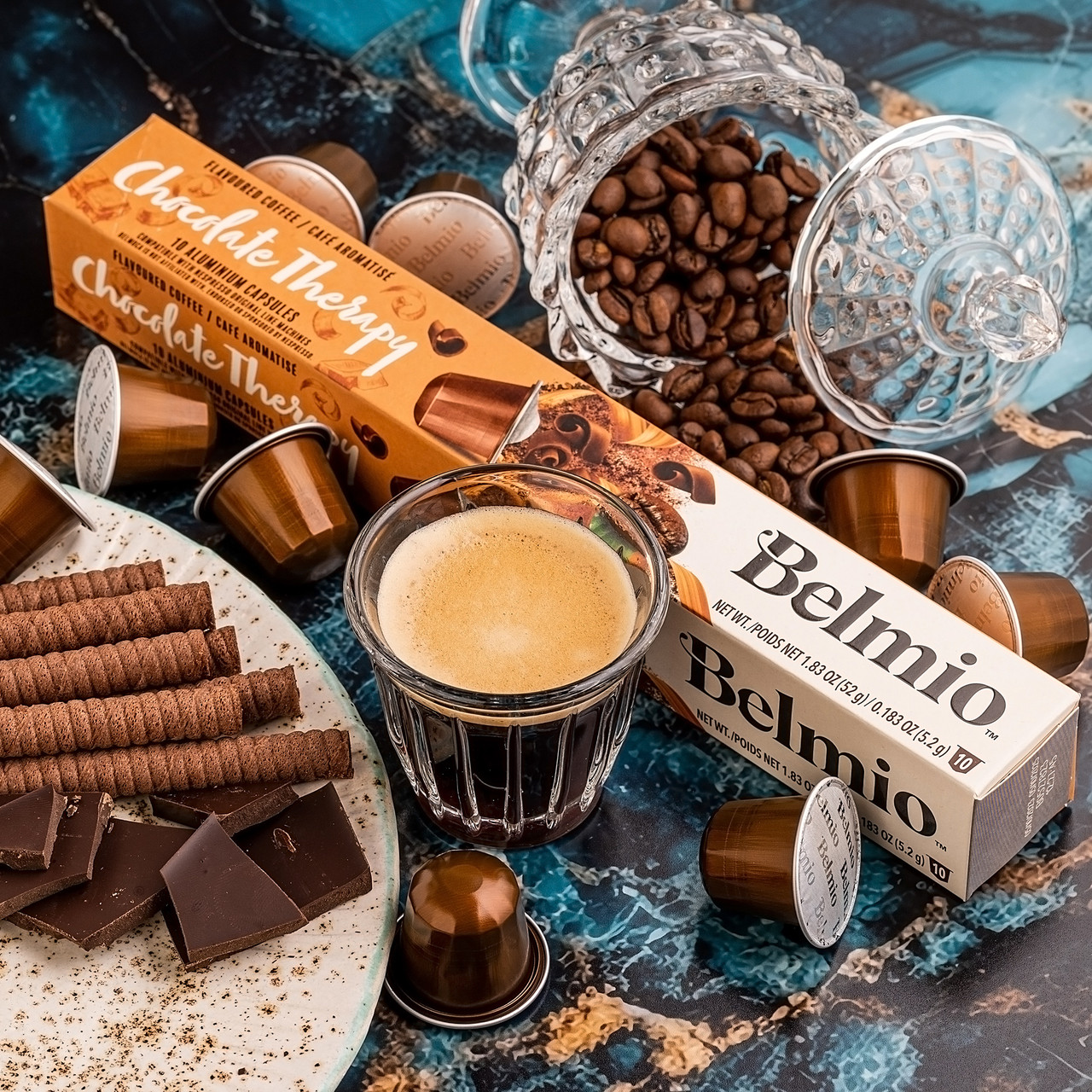 Nespresso® капсулы Belmio Chocolate Therapy (шоколадний з кремовою солодкістю)