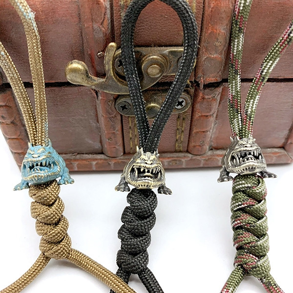 Бусина для темляка і для бороди Двоногий монстр, фото 1