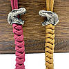 Бусина для темляка і для бороди Динозавр, фото 2