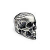 Бусина для бороди і для темляка Череп з символами, фото 2