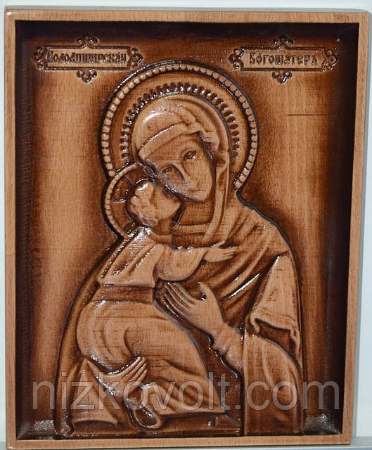 Ікона "Володимирська Богоматір" (160х200х18)