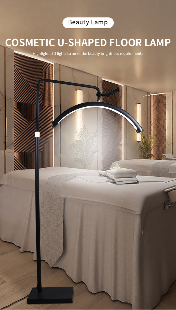 Безтіньова LED лампа  підлогова для косметологів, майстрів тату і вій.