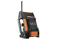 Радіо з DAB+ AEG : Li-Ion акумулятором і живленням від 230 В, сумісний з 12/18 В (БЕЗ АКУМУЛ) Shvidko -