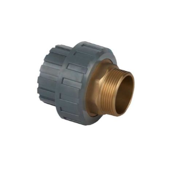 Муфта РЗ ПВХ 50*3/2" розбірна (під клей) лат. різь