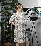 Сукня для вагітних Pregnant Style "Зав'язка" 44 Бежевий, фото 4