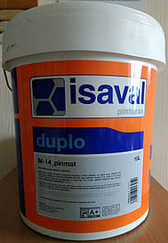 Фарба для стін і стелі акрилова глибокоматова М14 Пінмат Isaval