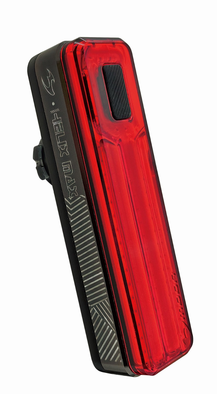 Мигалка задня Moon Helix MAX 250LM вбудований акум, USB TYPE-C кабель, чорна
