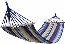 Тканинний гамак Amazonas 120х200 см із планкою бавовна з чохлом ART6018