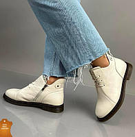 Женские ботинки VITLEN демисезонные капучино кожаные 38