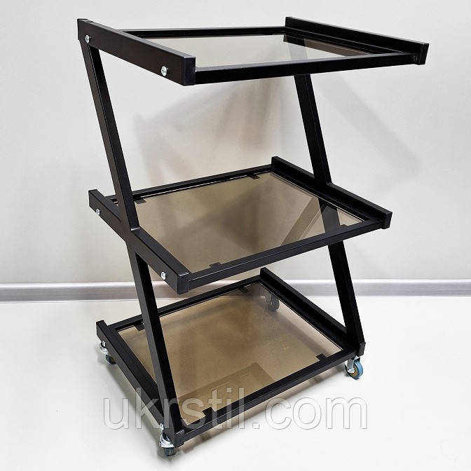 Косметологічний візок R-7 black, фото 1