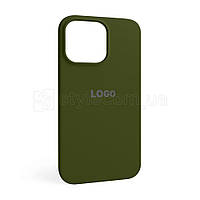 Чехол Full Silicone Case для Apple iPhone 15 Pro Max forest green