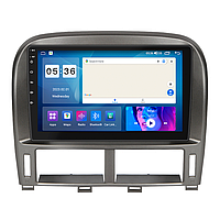 Штатная магнитола Lesko для Lexus LS III Рестайлинг ver 2 2003-2006 экран 9" 2/32Gb CarPlay 4G Wi-Fi GPS Prime