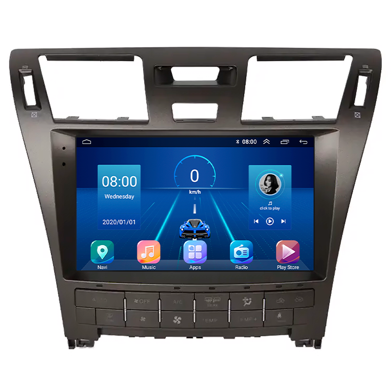 Штатна магнітола Lesko для Lexus LS IV Рестайлінг 2009-2012 екран 10" 6/128Gb 4G Wi-Fi GPS Top