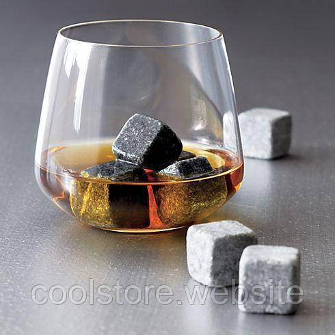 Камені для віскі Whiskey Stones-2 ART 5512 / 9 шт +мішок / подарунок чоловікові та в будинок