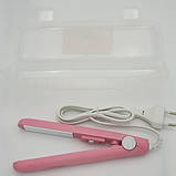 Міні праску гофре для волосся, щипці Pro Mozer MZ 7052 Рожевий, фото 2