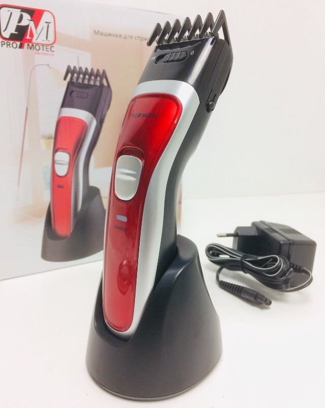 Машинка для стриження волосся акумуляторна PROMOTEC PM-353