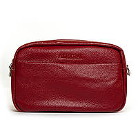 Клатч женский кожаный сумочка маленькая ALEX RAI BM 3801 bordo