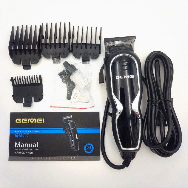 Мережева професійна машинка для стрижки Gemei GM-817