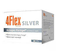 Для суставов, хрящей, костей, 4Флекс силвер коллаген, 4Flex Silver Collagen, 30 пакетиков