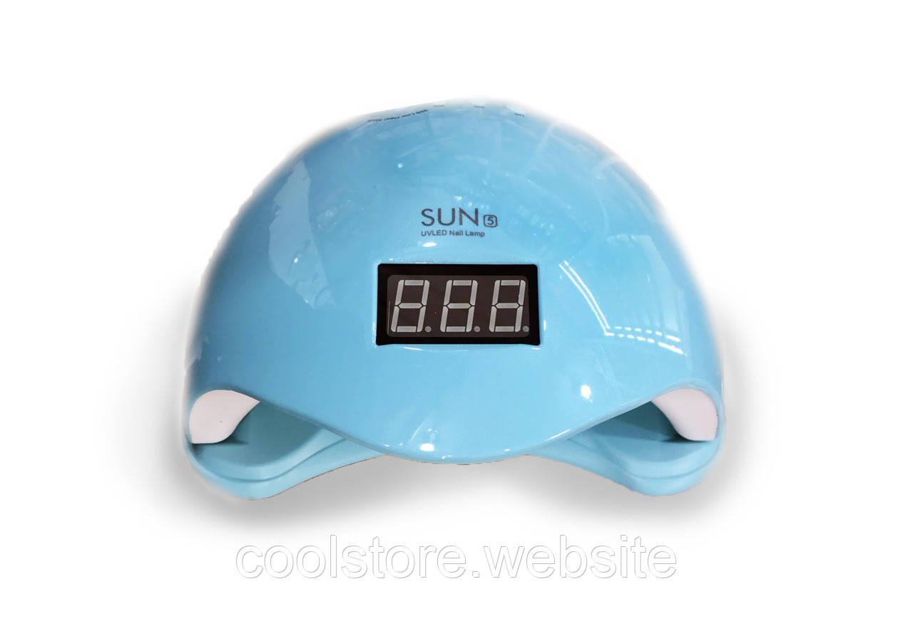 Лампа для гель-лаку SUN 5 MINI+LCD-екран 24W+12LED