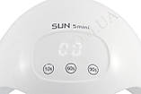 Лампа для гель-лаку SUN 5 MINI+LCD-екран 24W+12LED, фото 3