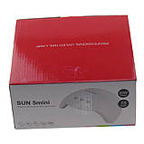 Лампа для гель-лаку SUN 5 MINI+LCD-екран 24W+12LED, фото 4