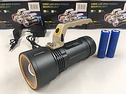 Фонарь-прожектор Police BL-T 801-9-T6/1795 /2x18650/T6/158000W