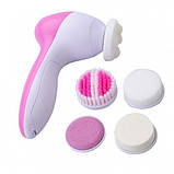 Апарат для чищення обличчя і тіла 5 in 1 Beauty Care Massager AE-8782, фото 2
