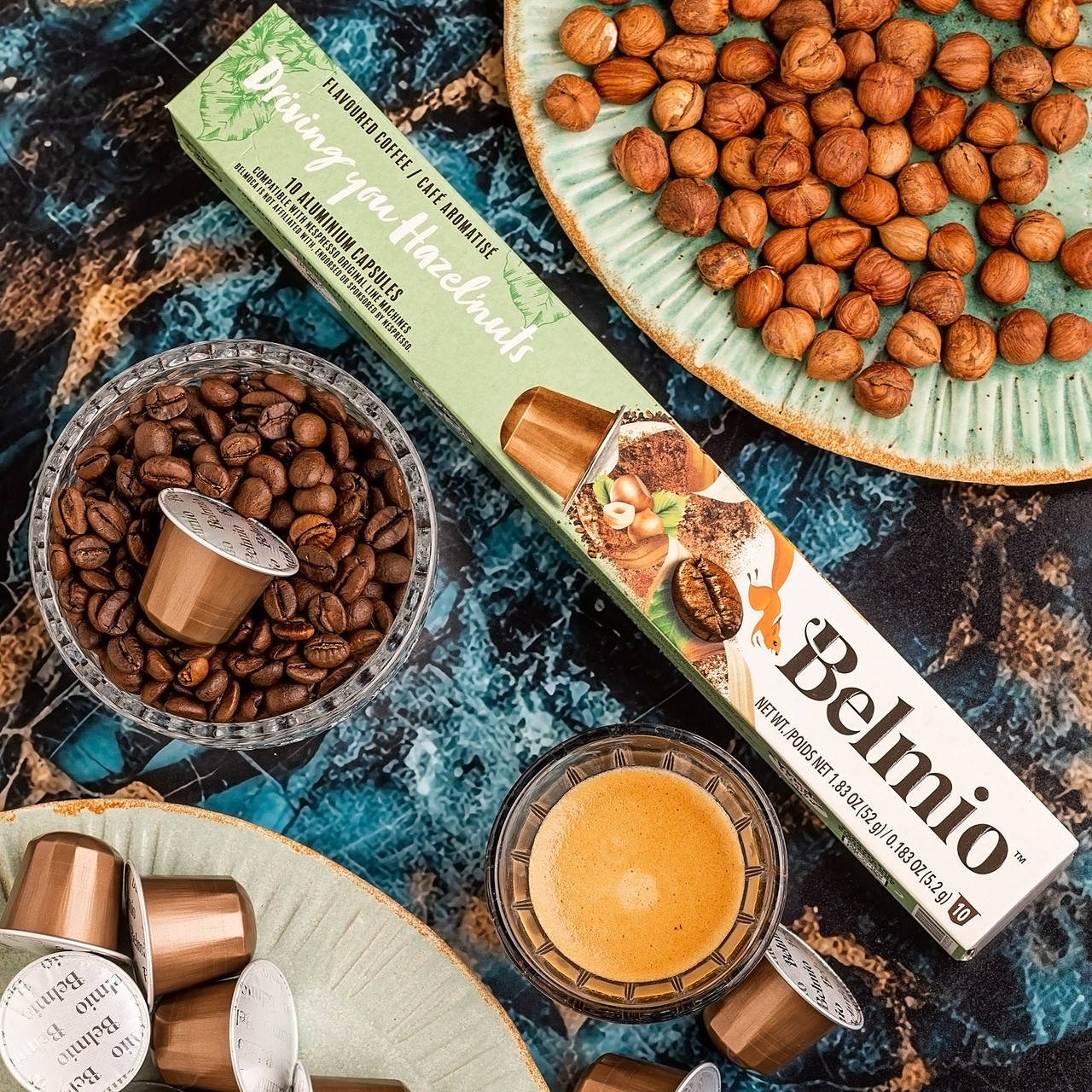 Nespresso® капсулы Belmio Driving you Hazel'nuts