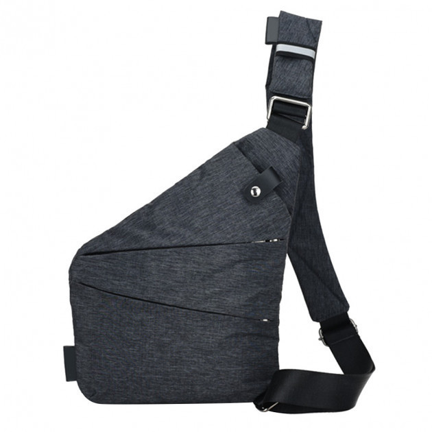 Стильна молодіжна сумка Cross body Сіра