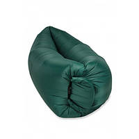 Надувной матрас-гамак Cloud Lounger, зеленый (200 смх60 см). Ламзак