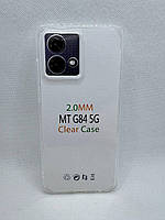 Прозорий силіконовий чохол 2 мм. для Motorola Moto G84