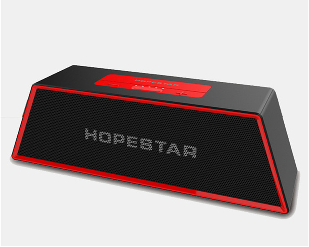 Портативна bluetooth колонка Hopestar H28 Black-Red (46650)