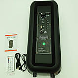 Акустична система акумуляторна бездротова Bluetooth колонка 2*5" радіо USB FM 10 Вт Lige A52, фото 7