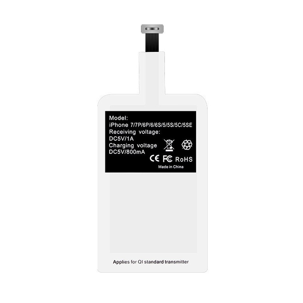 Приймач для бездротової зарядки QI iphone lightning AR 71