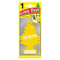 Ароматизатор автомобильный сухой листик Little Trees Vanilla