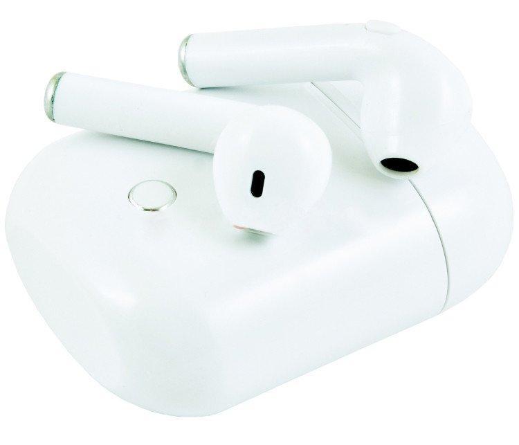 Бездротові навушники c боксом iFans i8S TWS білі, фото 1