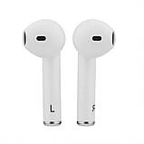 Бездротові навушники c боксом iFans i8S TWS білі, фото 4