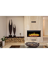 Настінний електричний камін обігрівач Aflamo LED 100 Classic декоративний електрокамин для квартири, дому, фото 5
