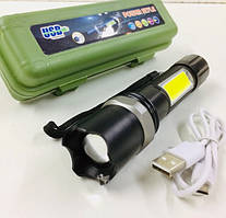 Ліхтарик police BL-9626 XPE,zoom,ЗУ USB