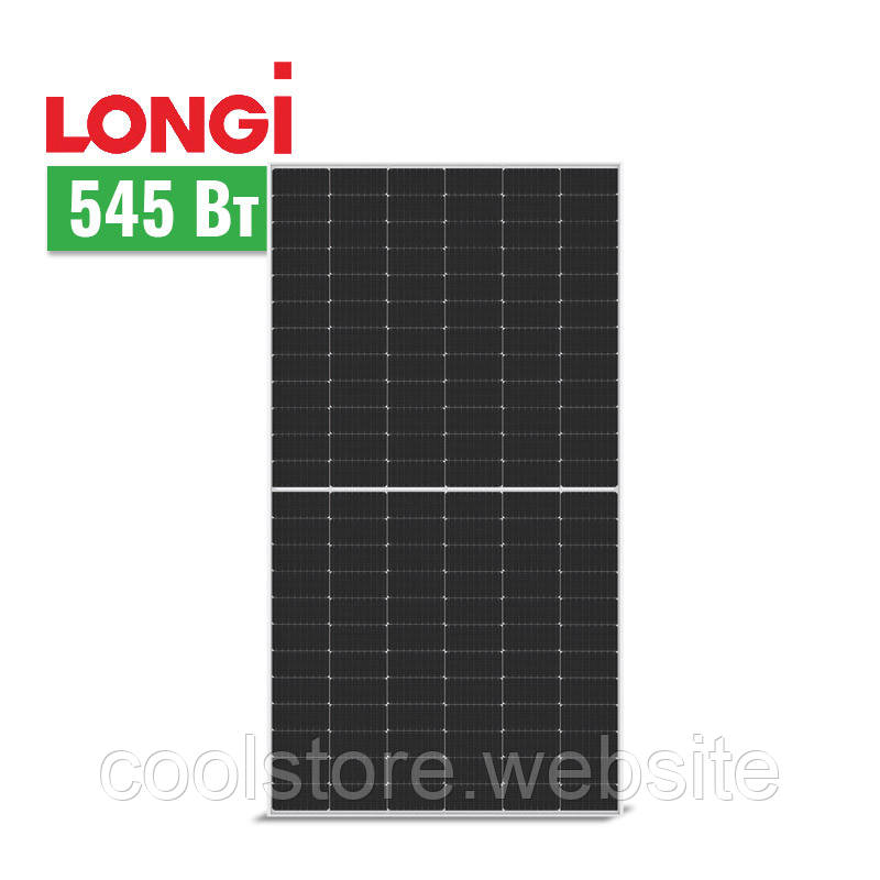 Сонячна панель батарея монокристалічна Longi Solar модуль спліт-типу LR5-72HIH-545M, моно 545 Вт