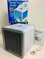 Портативний мінікондиціонер ARCTIC AIR NV-AC19/ 5289/5V*2A настільний охолоджувач повітря в офіс і будинок