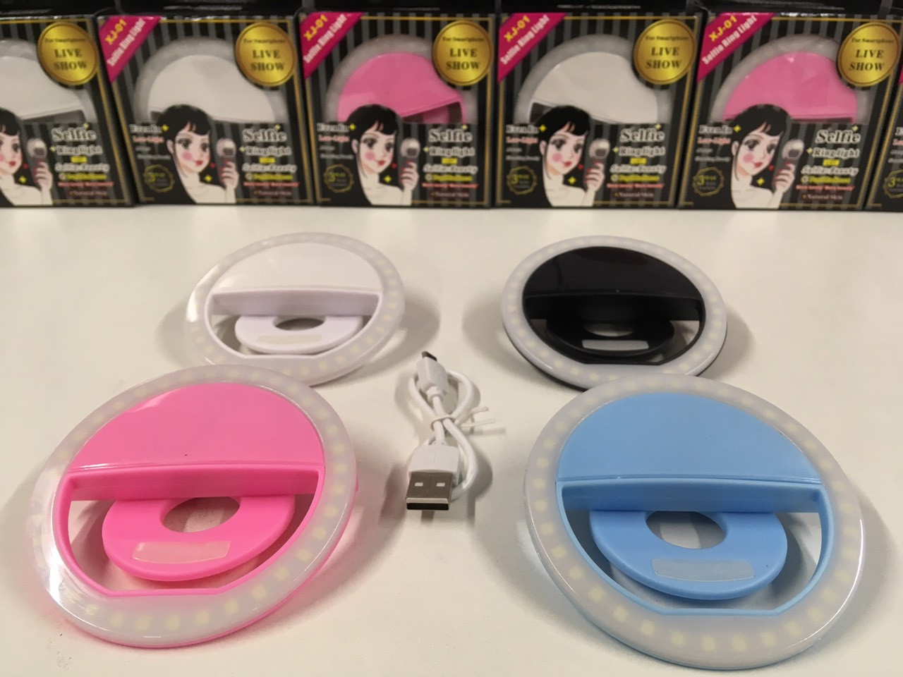 Кільце для селфи на USB ART-5393 (200 шт/ящ), фото 1