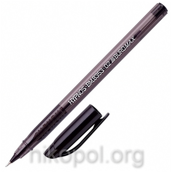 Ручка кулькова Buromax BM-8353-02 Hypnos чорна