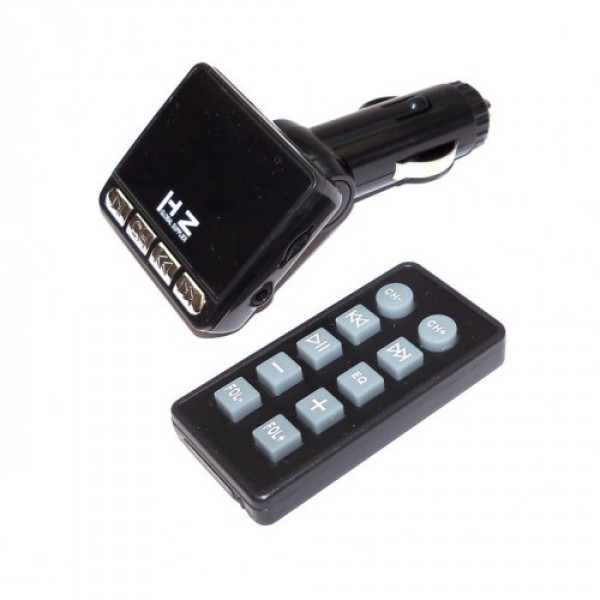 FM трансмітер автомобільний модулятор HZ H19 MP3 Original (0003825)