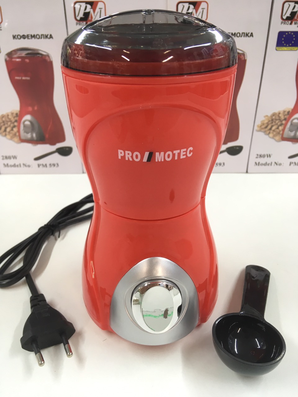 Кавомолка Promotec PM-593 подрібнювач 280W
