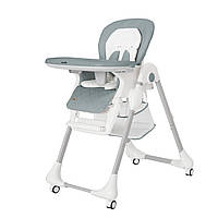 Дитячий стільчик для годування Carrello Toffee (Каррелло Тоффі) CRL-9502 Cloud Grey (сірий колір)